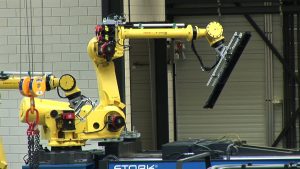 HIP Groen HDPE op de machine